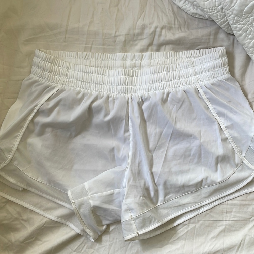 Mesh racer 4” running shorts